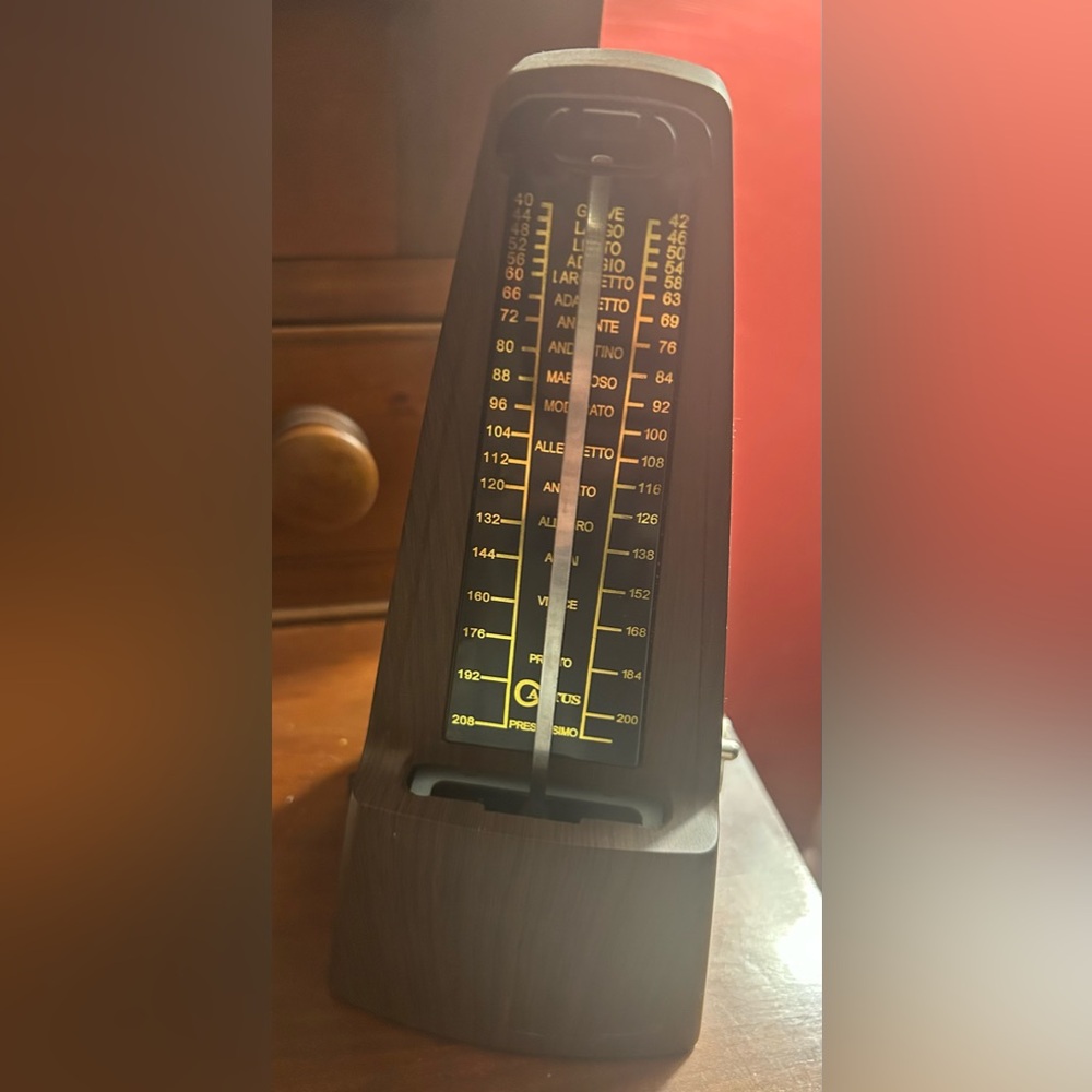 Source Unknown Black Metronome